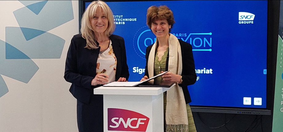 The SNCF Group joins the "IP Paris Connexion" program to accelerate technological research in the rail sector